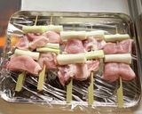 豚ロース肉で少しだけヘルシーねぎま作り方3写真