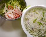 簡単！骨折対応食☆サバ冷やし中華作り方2写真