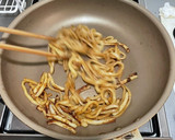 野菜嫌いのしょうゆ焼きうどん作り方6写真