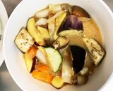 肉無ほんのりシーフード梅クリーム春雨炒煮作り方13写真