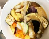 肉無ほんのりシーフード梅クリーム春雨炒煮作り方14写真