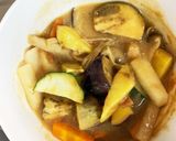 肉無ほんのりシーフード梅クリーム春雨炒煮作り方16写真