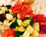 夏野菜たっぷりのラタトゥイユ作り方1写真