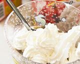 わらび餅＋ほうじ茶ラテ＋生クリーム^_^作り方4写真