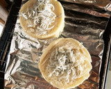 釜揚げしらすとクリームチーズマフィン焼き作り方4写真