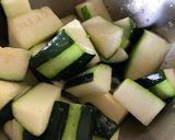 ズッキーニの梅和え作り方3写真
