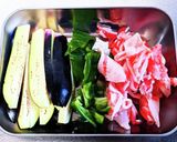 豚肉ピーマン茄子のオイスターソース炒め作り方1写真
