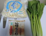 節約☆簡単☆ちくわと小松菜もやし炒め作り方1写真
