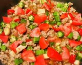 トマトとオクラの夏ごはん作り方6写真