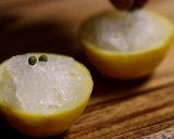 すっきり爽快！ レモンと実山椒のグラニテ作り方8写真