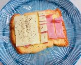 レンジで2分!クロックムッシュ作り方1写真