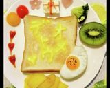 マヨネーズでメッセージトースト♪作り方32写真