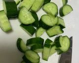 簡単。きゅうりとツナのサラダ作り方1写真