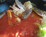 渡り蟹で♪トマトクリームスパ作り方4写真