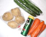 粉チーズポテトサラダ♪簡単漢方薬膳作り方1写真