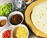 簡単メキシカン タコベル風クランチラップ作り方1写真