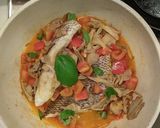 志麻さんの鯛のデュグレレ風　鱈で代用作り方6写真