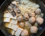 Chicken Ball Nabe作り方24写真
