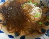 残った素麺ともずくスープ作り方4写真