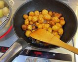 小イモの揚げ煮作り方4写真