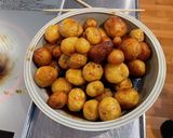 小イモの揚げ煮作り方5写真