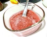 爽やか☆*:.いちごのソース作り方3写真