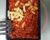 きくらげとマカロニのトマトミートグラタン作り方20写真