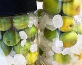 簡単　手作り✨さわやか　梅シロップ作り方10写真