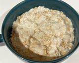 牛すじ煮込みの煮汁でオートミールグラタン作り方1写真