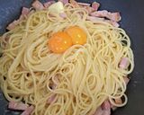 カルボナーラスパゲッティー作り方7写真