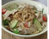 納豆と豚しゃぶ☆ごまだれサラダうどん作り方8写真
