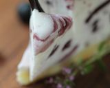 ブルーベリー*フルーツリボンのレアチーズ作り方43写真