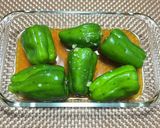 包丁いらず！丸ごとピーマンのレンジ煮浸し作り方2写真