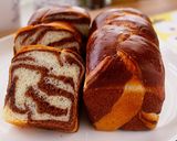 可愛い♡ココアのマーブルミニ食パン※動画作り方1写真