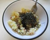 さっぱり☆梅風味の和風ポテサラ♬作り方3写真