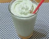 メロンフラペチーノにかけるメロンクリーム作り方8写真