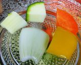 あっさり夏野菜カレー〜ズッキーニが主役〜作り方1写真