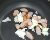 かんたん焼きそば　～ウインナー入り作り方4写真