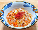 豚こま肉とキャベツと人参の中華みそ炒め作り方8写真