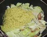 かんたん焼きそば　～ウインナー入り作り方6写真