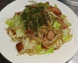 かんたん焼きそば　～ウインナー入り作り方11写真