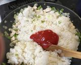 おかんレシピ＊オムライス作り方4写真
