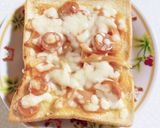 玉ねぎとウインナーのチーズトースト作り方10写真