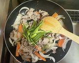 超簡単☆旨味堪能!豚こまケチャップ炒め作り方5写真