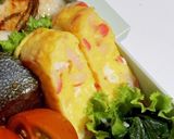 胸肉と紫蘇の塩麹焼きと鰤照り焼き弁当作り方3写真
