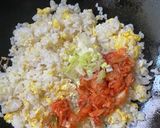 キムチチャーハン　鰹出汁で旨味アップ作り方2写真