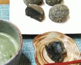 黒ごま餡の豆大福作り方12写真
