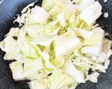 キャベツの梅あえ♬作り方2写真