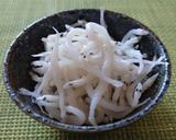 ペペロンチーノシラウオ添え作り方5写真
