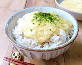 簡単♪長芋のとろろ／コク旨たまご入り作り方3写真